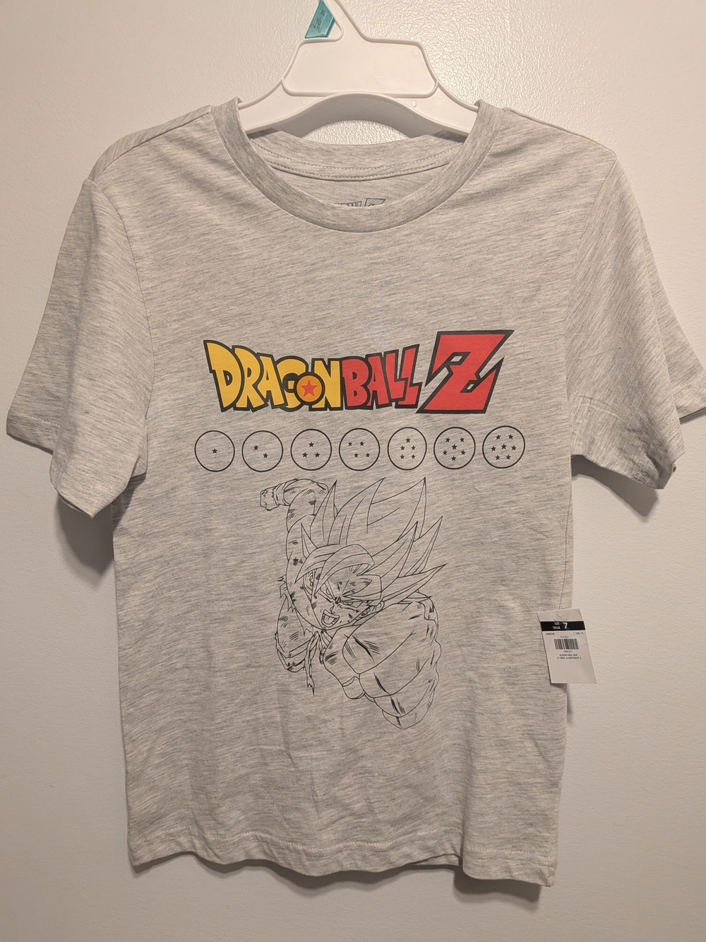 Dragon Ball Z Graphic Tee - Light Gray